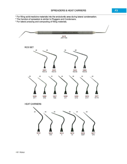 Spreaders & Hear Carriers